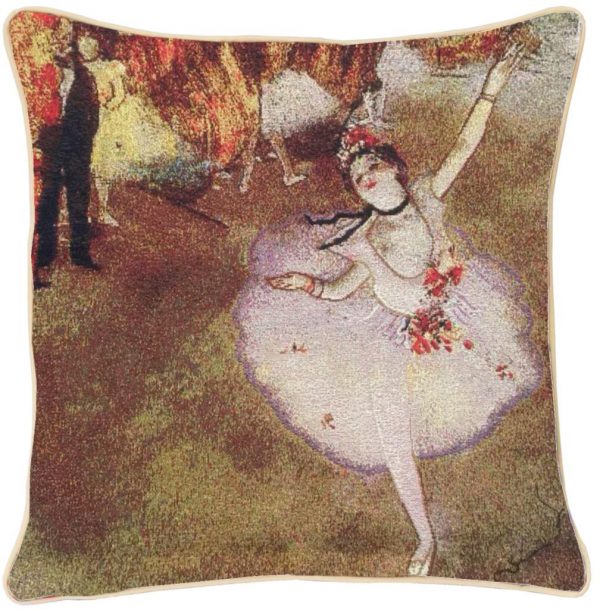 Kunst kussenhoes Edgar Degas: Ballerina