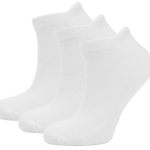 Bamboe sneaker sokken 3 paar wit en/of zwart
