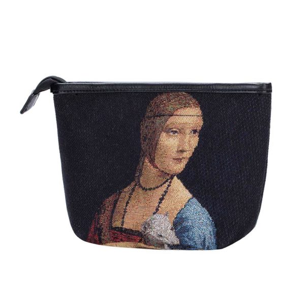 Make-up tas De dame met de hermelijn (Leonardo da Vinci)