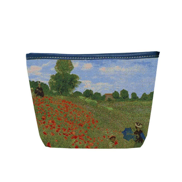 Make-up tas - Poppy Field - Claude Monet