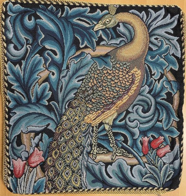 Kunst kussenhoes - Peacock - Pauw - William Morris