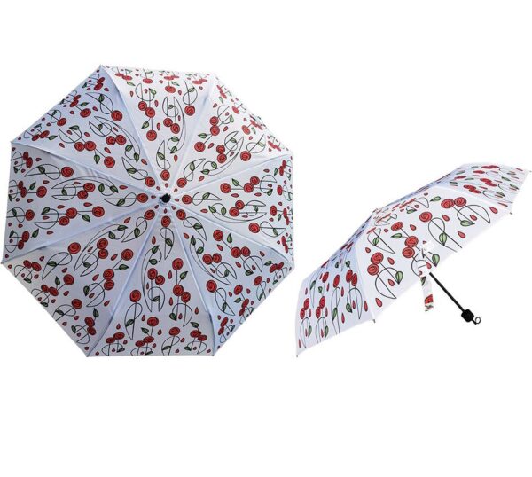 Paraplu knop - Simple rose - Charles Mackintosh