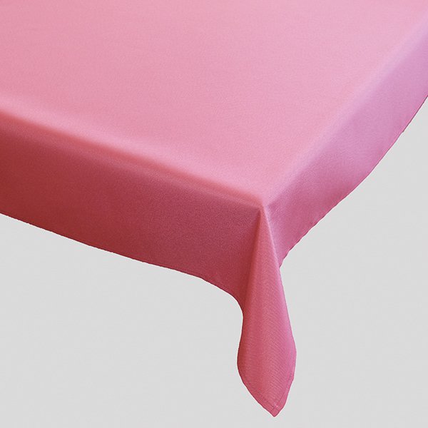 Tafelkleed - Onderkleed - Tafellaken - Roze - Rond 135 cm