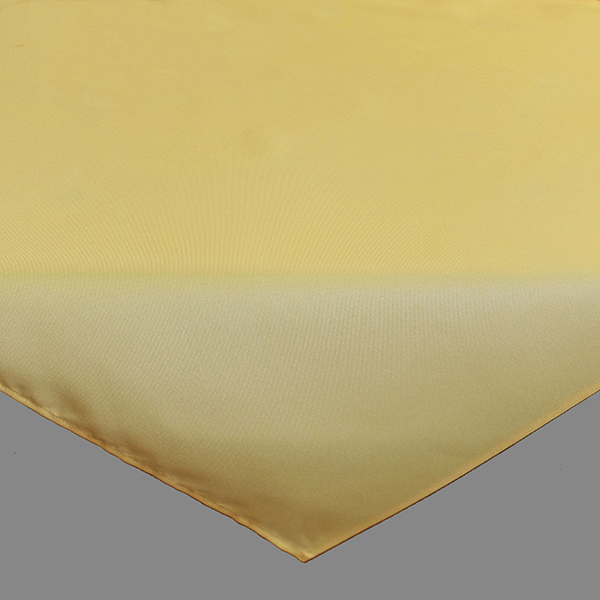 Tafelkleed - Onderkleed - Tafellaken - Geel - Rond 160 cm